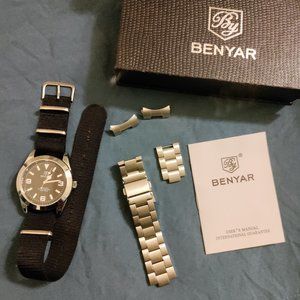 By Benyar Men's Automatic Watch